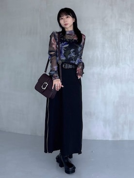 「アイテム（タンクトップ）」を使った、hisaさん（レディース・152cm・20代）の夏コーディネート