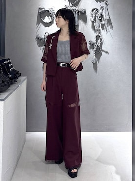 「アイテム（アクセサリー）」を使った、hisaさん（レディース・152cm）の春コーディネート