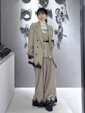 「ネックレス」｜hisaさん（レディース・152cm）の秋コーディネート
