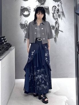 「HARE（ハレ）のアイテム（ブーツ）」を使った、hisaさん（レディース・152cm）の春コーディネート