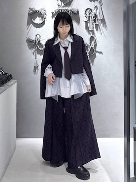 「HARE（ハレ）のアイテム（フォーマルスーツ/小物）」を使った、hisaさん（レディース・152cm）の秋コーディネート