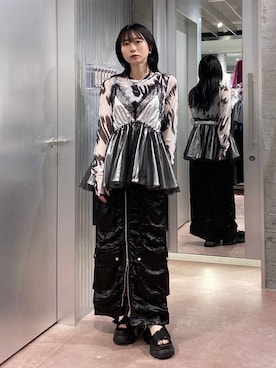 「アイテム（その他トップス）」を使った、hisaさん（レディース・152cm・20代）の夏コーディネート