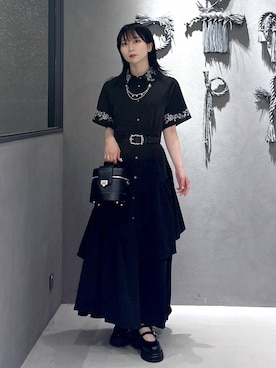 「アイテム（ドレスシューズ）」を使った、hisaさん（レディース・152cm）の夏コーディネート