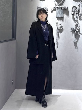 「アイテム（テーラードジャケット）」を使った、hisaさん（レディース・152cm）の秋コーディネート