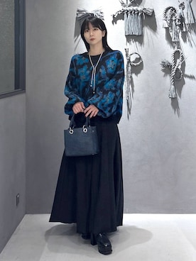 「HARE（ハレ）のアイテム（カーディガン/ボレロ）」を使った、hisaさん（レディース・152cm）の秋コーディネート