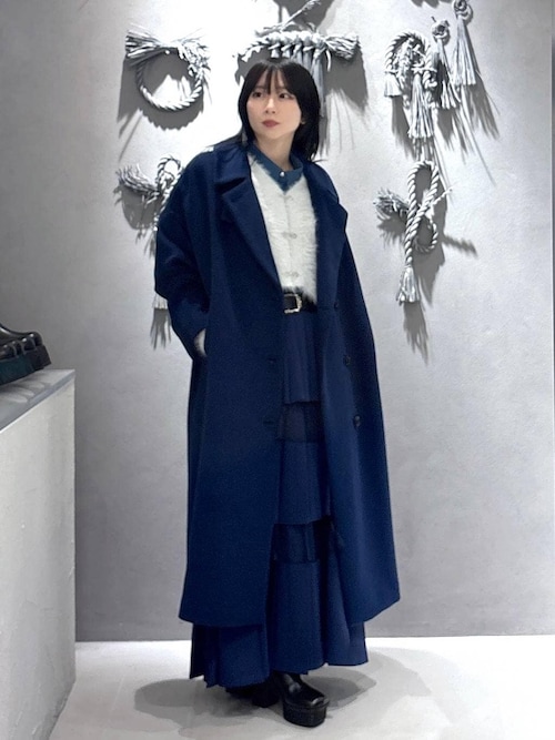 ジャガードアシメプリーツシャツ(HARE)（シャツ/ブラウス）｜HARE