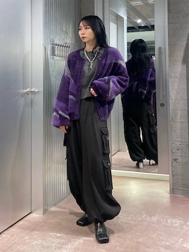 「アイテム（スウェット）」を使った、hisaさん（レディース・152cm・20代）の秋コーディネート