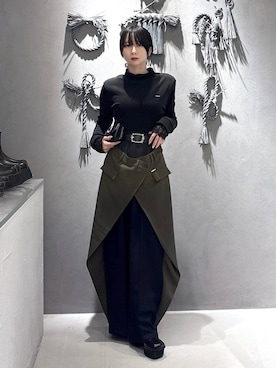 「アイテム（財布）」を使った、hisaさん（レディース・152cm）の冬コーディネート