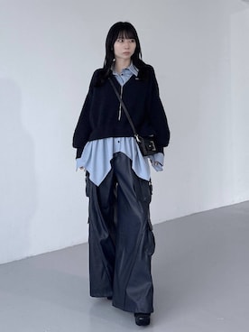 「HARE（ハレ）のアイテム（バッグ）」を使った、hisaさん（レディース・152cm）の夏コーディネート