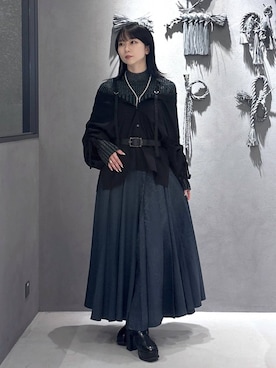 「アイテム（トップス）」を使った、hisaさん（レディース・152cm・20代）の秋コーディネート