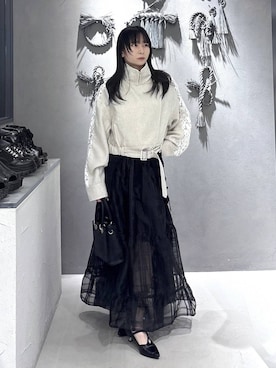 「HARE（ハレ）のアイテム（バッグ）」を使った、hisaさん（レディース・152cm）の春コーディネート