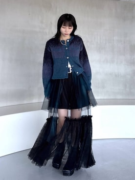 「アイテム（カーゴパンツ）」を使った、hisaさん（レディース・152cm・20代）の夏コーディネート