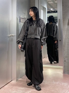 「アイテム（スウェット）」を使った、hisaさん（レディース・152cm・20代）の秋コーディネート
