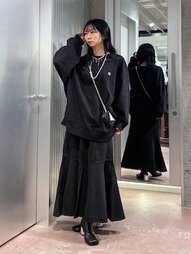 「アイテム（スウェット）」を使った、hisaさん（レディース・152cm・20代）の秋コーディネート