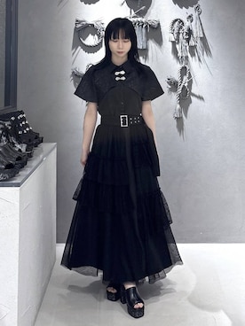 「HARE（ハレ）のアイテム（スカート）」を使った、hisaさん（レディース・152cm）の春コーディネート