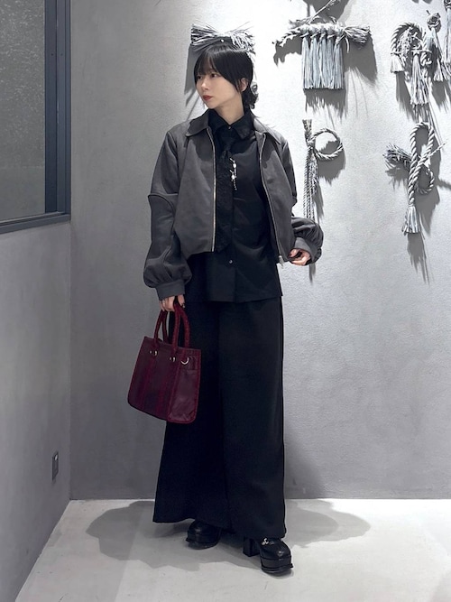 【ななか】HARE ミニヘリンボーンナロースカート HARE（ハレ）の「ミニヘリンボーンナロースカート(HARE)（スカート