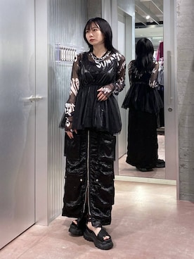 「アイテム（その他トップス）」を使った、hisaさん（レディース・152cm・20代）の夏コーディネート