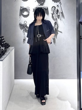 「HARE（ハレ）のアイテム（バッグ）」を使った、hisaさん（レディース・152cm）の春コーディネート