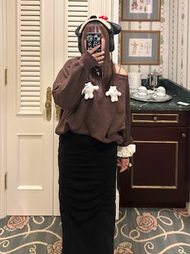 ももさん（骨格ストレート・レディース・150cm）の秋コーディネート