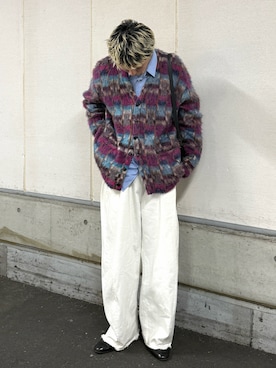 「OY（オーワイ）のアイテム」を使った、けにーさん（メンズ・180cm）の冬コーディネート