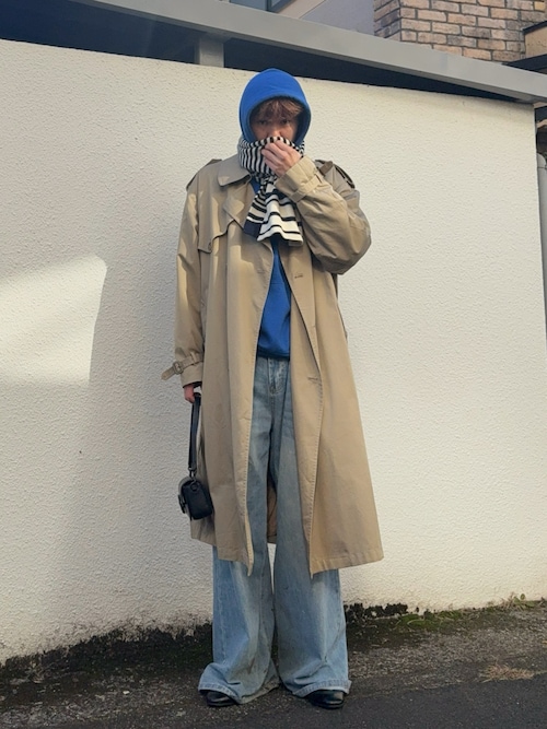 けにー｜古着のトレンチコートを使ったコーディネート - WEAR