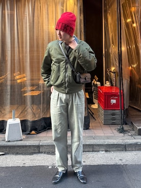 けにーさん（メンズ・180cm）の冬コーディネート