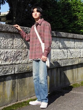 ソックス 靴下を使った ハイカットスニーカー のメンズ人気ファッションコーディネート Wear