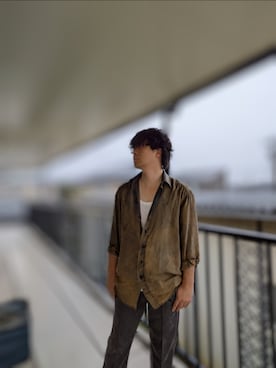 「CIAOPANIC TYPY（チャオパニックティピー）のアイテム（パンツ、グレー系）」を使った、Keyさん（メンズ・175cm）の秋コーディネート