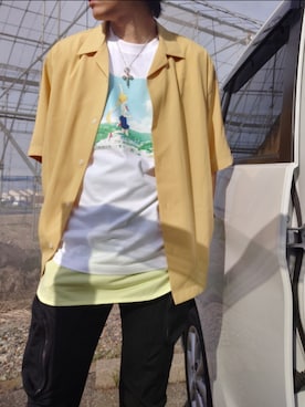 「bajra（バジュラ）のアイテム」を使った、Keyさん（メンズ・175cm）の夏コーディネート