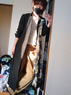 「Noir Fr（ノアファー）のアイテム」を使った、Keyさん（メンズ・175cm）の春コーディネート