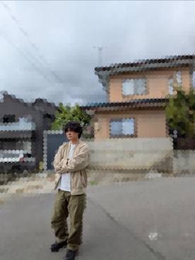 「CEDAR CREST（セダークレスト ）のアイテム」を使った、Keyさん（メンズ・175cm）の秋コーディネート