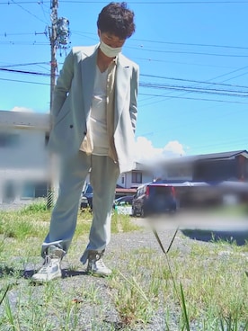 「kiryuyrik（キリュウキリュウ）のアイテム」を使った、Keyさん（メンズ・175cm）の夏コーディネート