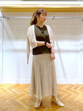 「andemiu」｜「アイテム（その他）」を使った、たかみなさん（レディース・166cm）の夏コーディネート
