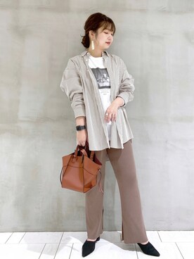 たかみなさん（レディース・166cm）の秋コーディネート