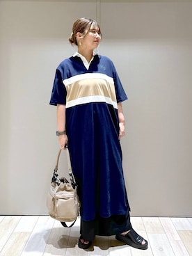 「アイテム（ワンピース/ドレス）」を使った、たかみなさん（レディース・166cm・30代）の春コーディネート