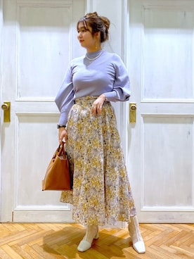 「andemiu」｜「アイテム（その他）」を使った、たかみなさん（レディース・166cm）の春コーディネート