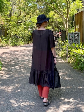 「andemiu」｜「アイテム（その他）」を使った、たかみなさん（レディース・166cm）の夏コーディネート