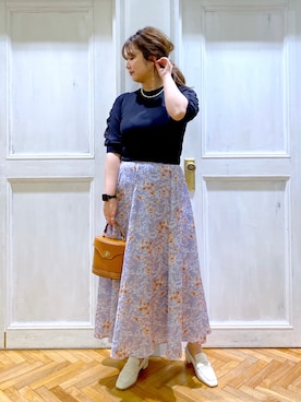 「andemiu」｜「アイテム（その他）」を使った、たかみなさん（レディース・166cm）の春コーディネート