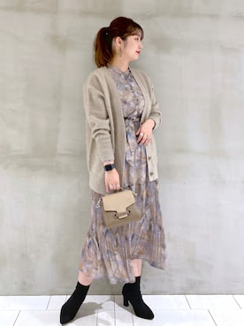 「andemiu」｜「アイテム（その他）」を使った、たかみなさん（レディース・166cm）の秋コーディネート