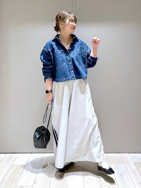 たかみなさん（レディース・166cm）の春コーディネート