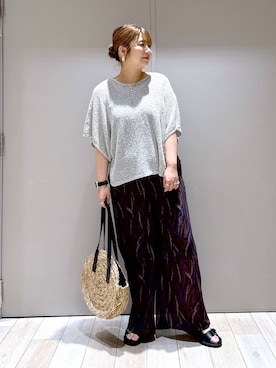 たかみなさん（レディース・166cm）の夏コーディネート