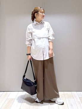 「アイテム（バッグ）」を使った、たかみなさん（レディース・166cm・30代）の夏コーディネート