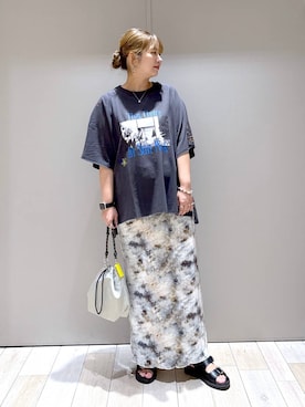 「アイテム（ママ＆ベビー）」を使った、たかみなさん（レディース・166cm・30代）の夏コーディネート