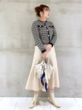 「andemiu」｜「アイテム（その他）」を使った、たかみなさん（レディース・166cm）の春コーディネート