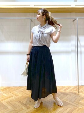 「andemiu」｜「アイテム（その他）」を使った、たかみなさん（レディース・166cm）の夏コーディネート