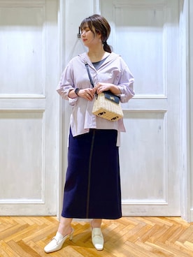 「andemiu」｜「アイテム（その他）」を使った、たかみなさん（レディース・166cm）の春コーディネート