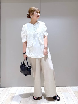 「ぽっちゃり_LEPSIM」｜たかみなさん（レディース・166cm）の春コーディネート