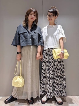 たかみなさん（レディース・166cm）の春コーディネート