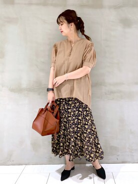 たかみなさん（レディース・166cm）の秋コーディネート