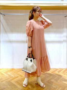 「andemiu」｜「アイテム（その他）」を使った、たかみなさん（レディース・166cm）の夏コーディネート